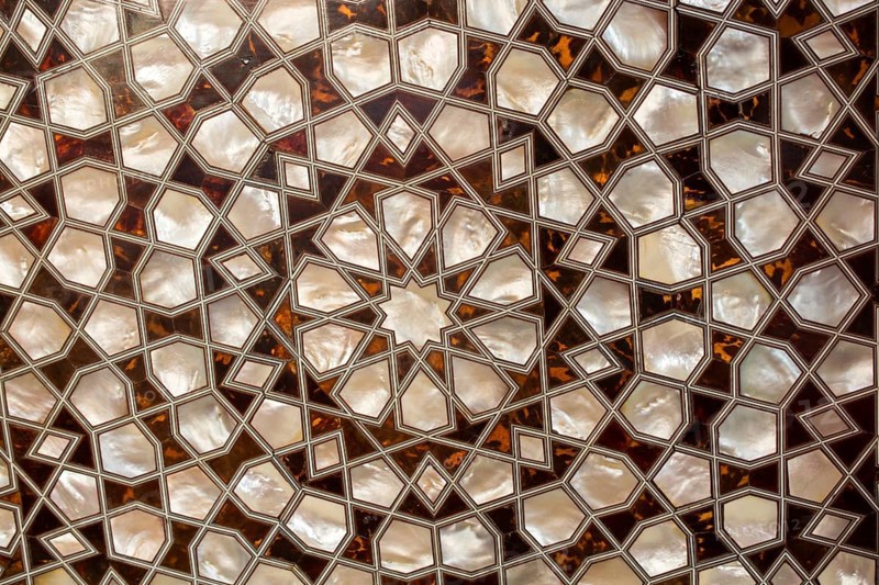 Ottoman art example of Mother of Pearl inlays