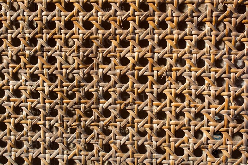Pattern nature background of handicraft weave texture wicker surface