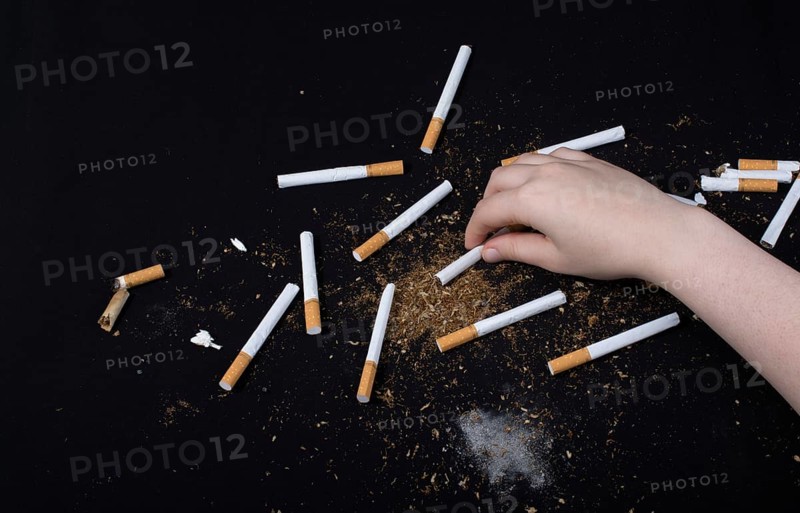 World No Tobacco Day poster for say no smoking concept