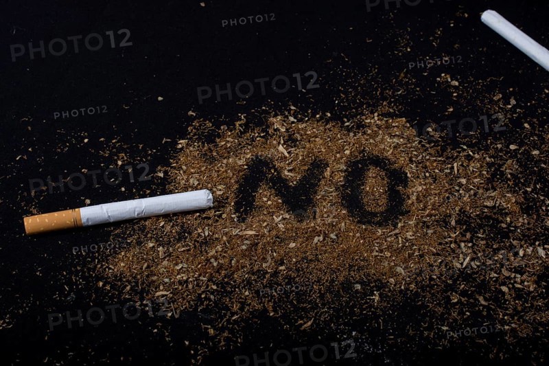 World No Tobacco Day poster for say no smoking concept
