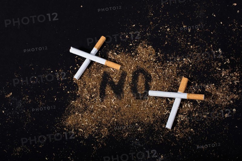 World No Tobacco Day poster for say no smoking concept