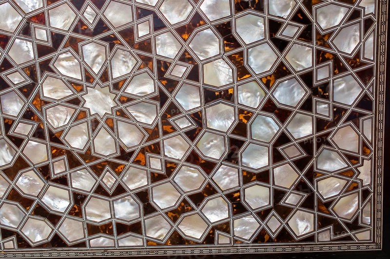 Ottoman art example of Mother of Pearl inlays