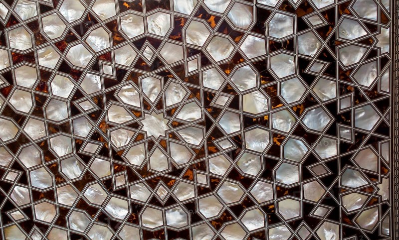 Ottoman art example of Mother of Pearl inlays