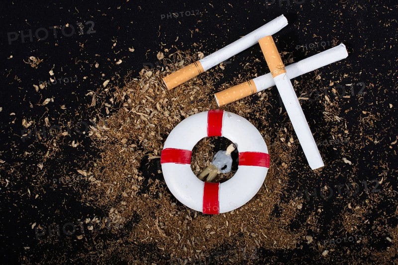 World No Tobacco Day poster for say no smoking concept