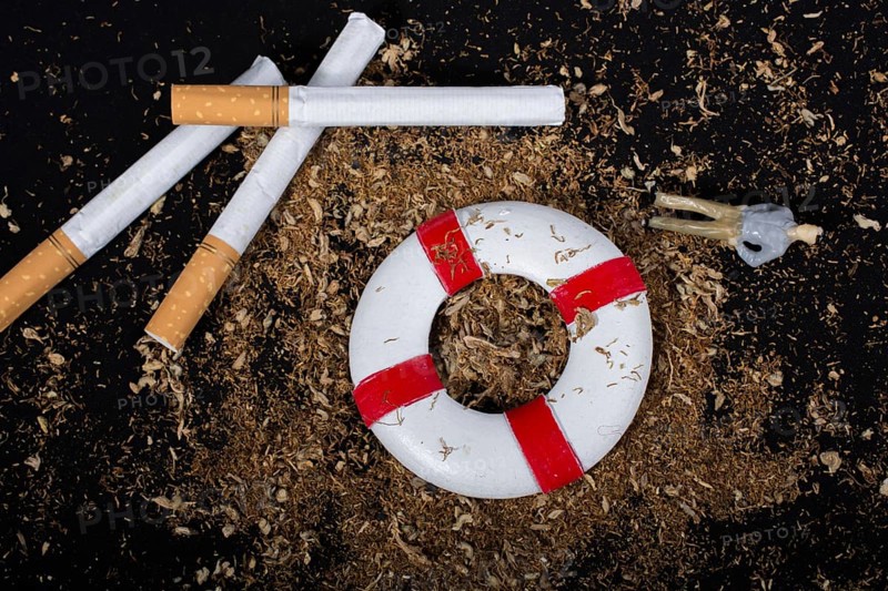 World No Tobacco Day poster for say no smoking concept