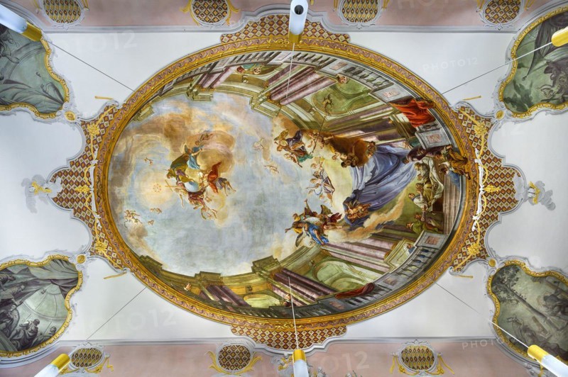 Ceiling fresco