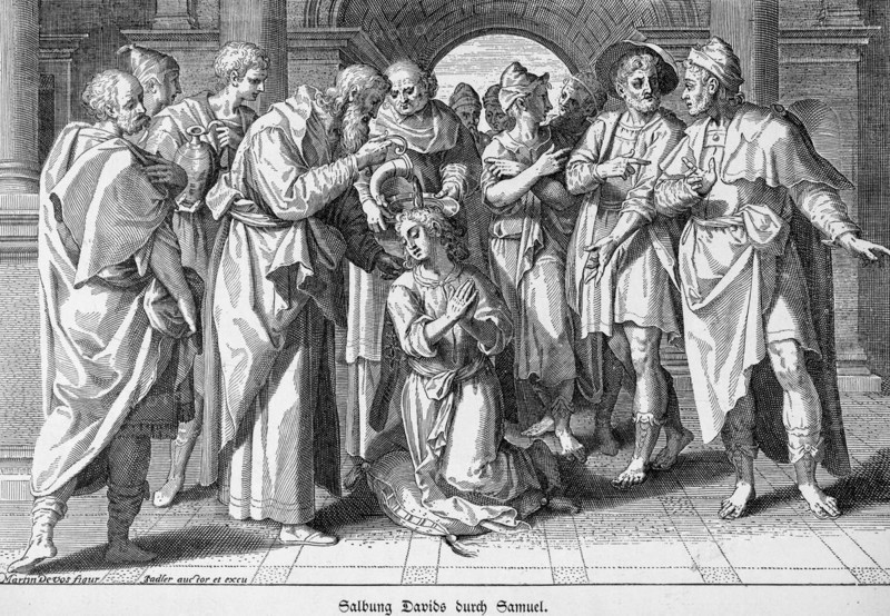 Anointing of David by Samuel