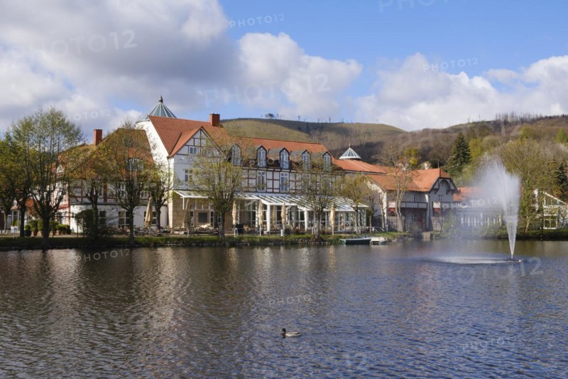 Country house at the trout pond