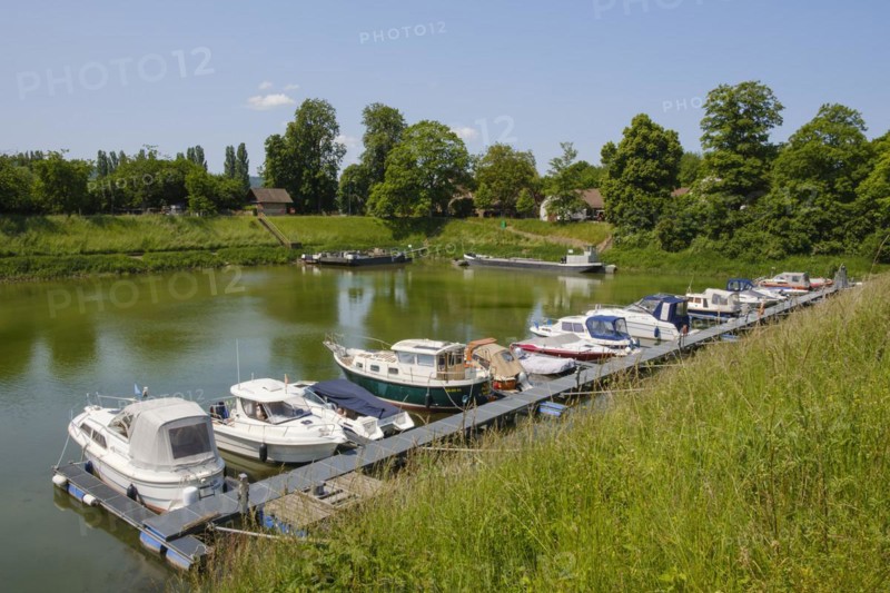 Harbour on the branch of the Weser