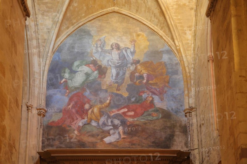 Painting Transfiguration by Jean Daret in St-Sauveur Cathedral