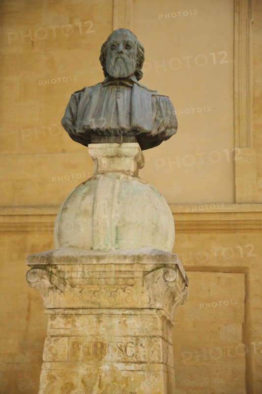 Monument to French scholar Nicolas Claude Fabri de Peiresc in St-Sauveur Cathedral