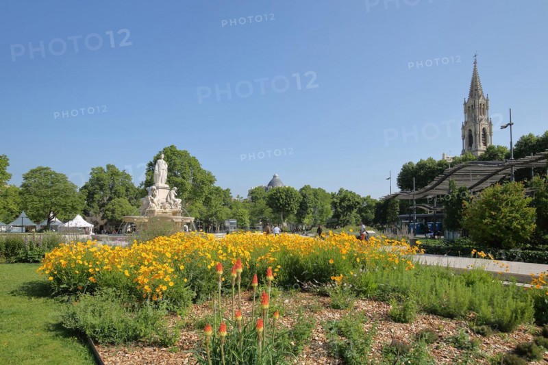 Fontaine Pradier with figure