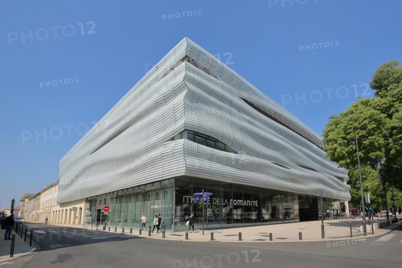 Modern building Musée de la Romanité