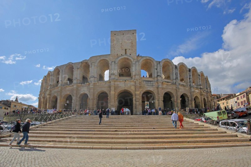 Amphithéâtre and people