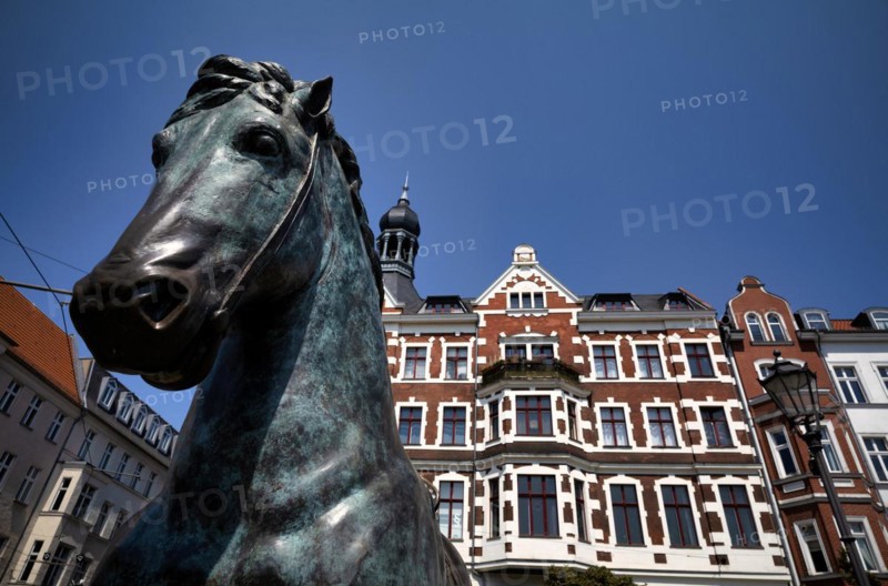 Horse sculpture