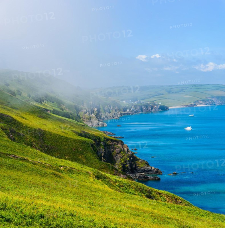 Sea Fret over Cliffs