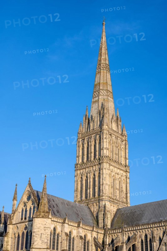 The west façade
