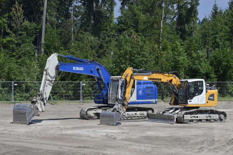 Small excavator