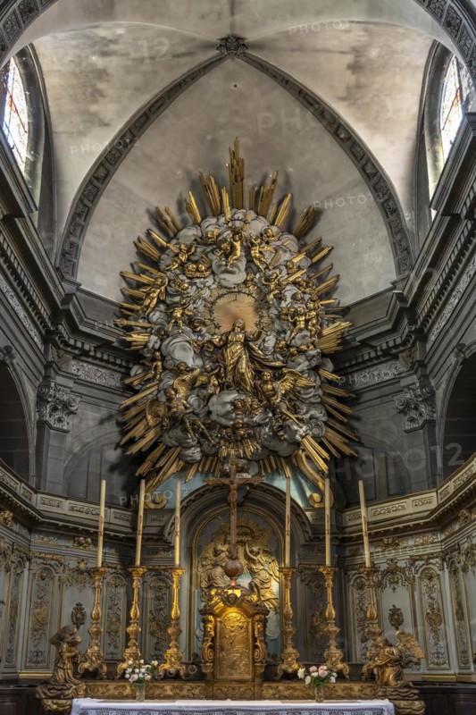 Altar of the Saint-Maurice Church in Besancon