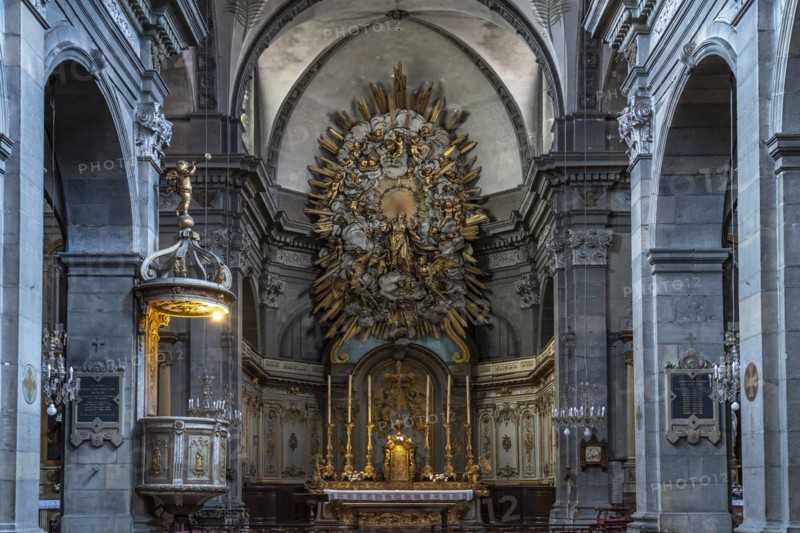 Altar of the Saint-Maurice Church in Besancon