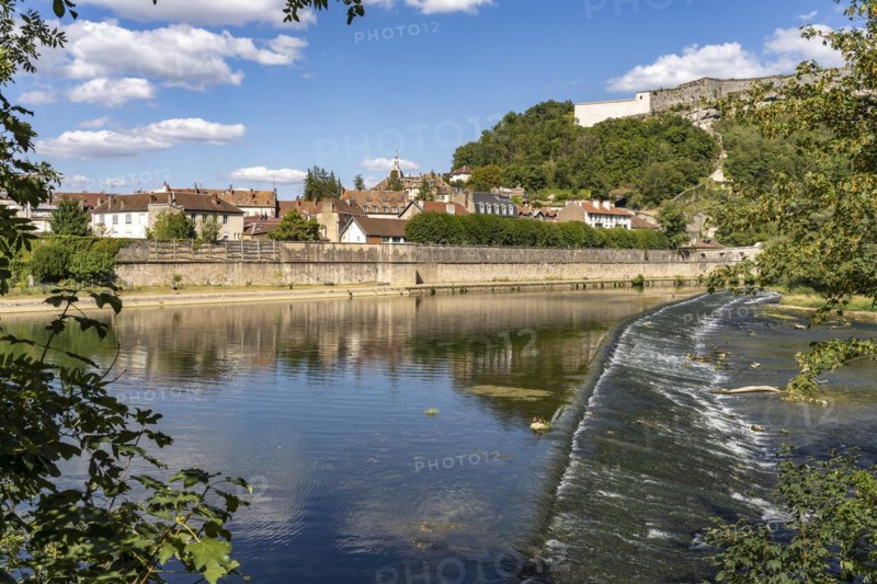 The Doubs River and the Citadel of Besancon
