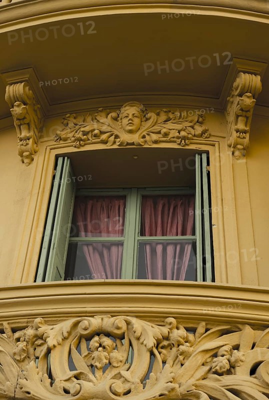 Beautiful Balcony with Window in Nice