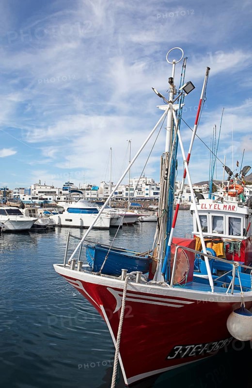 Port in Puerto de las Nieves
