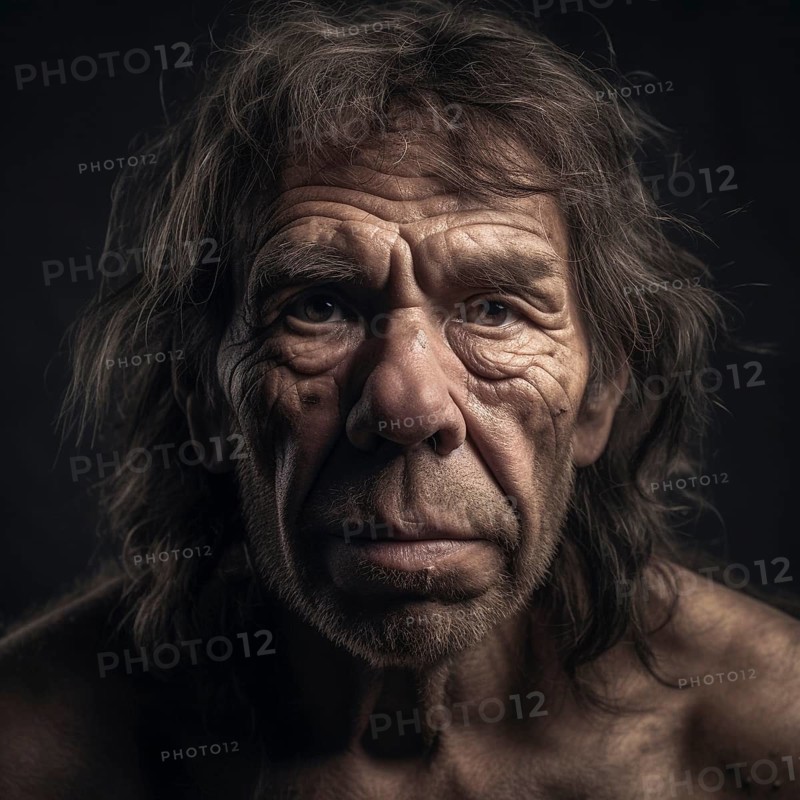 Portrait of a Neanderthal