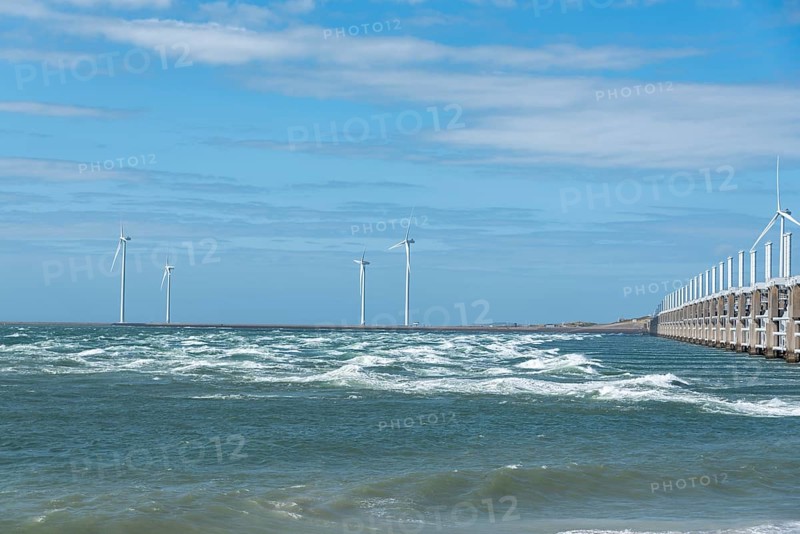 Oosterschelde Barrage from Banjaard Beach