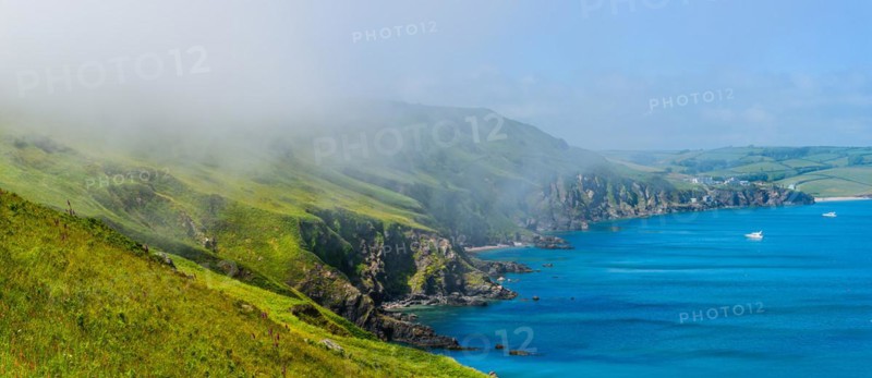 Sea Fret over Cliffs