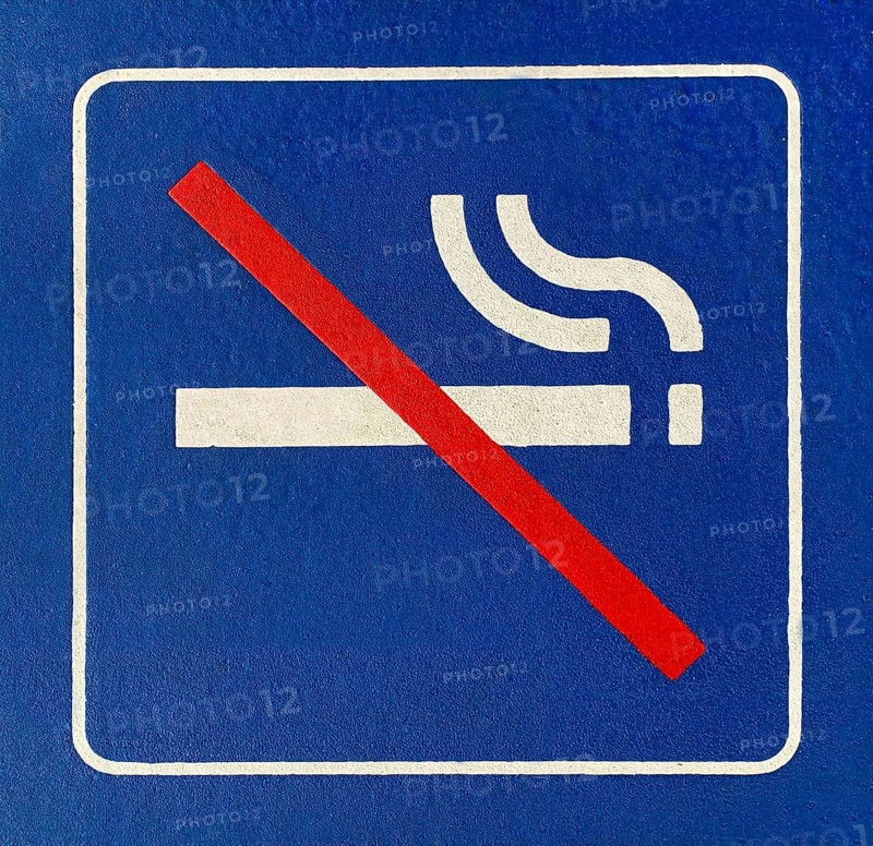 No Smoking Sign in Switzerland
