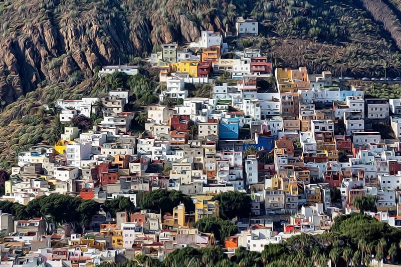 Picturesque fishing village
