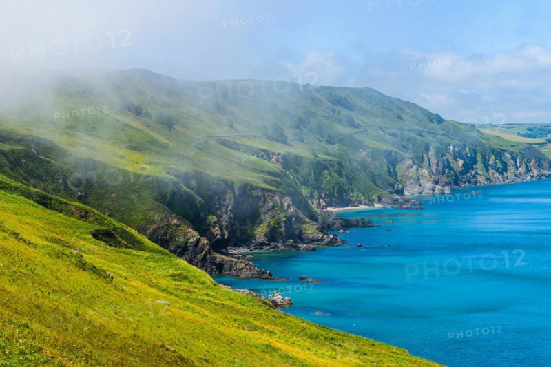 Sea Fret over Cliffs