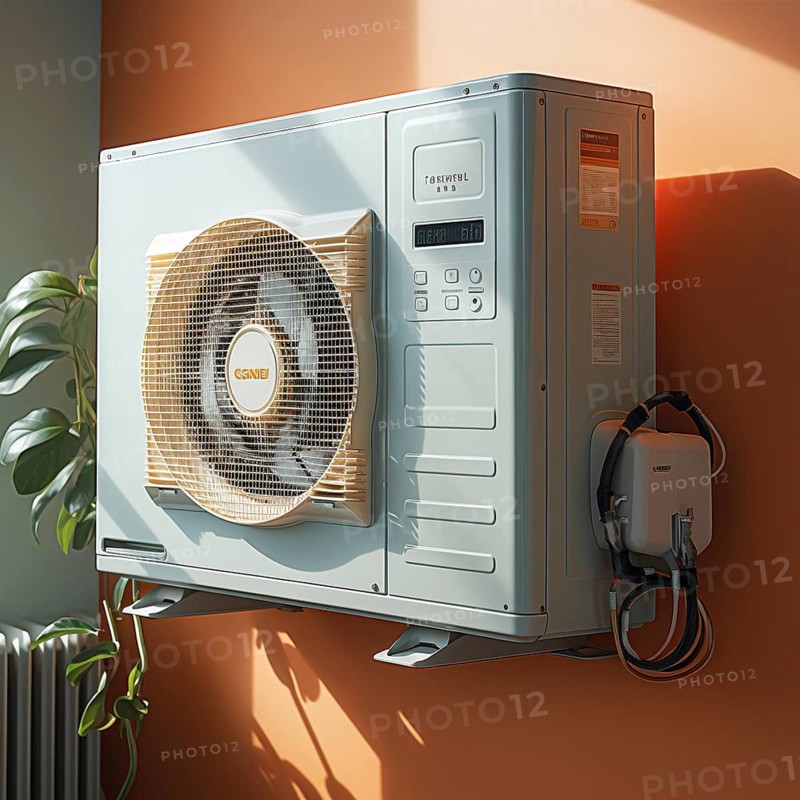 Handyman install a heat pump