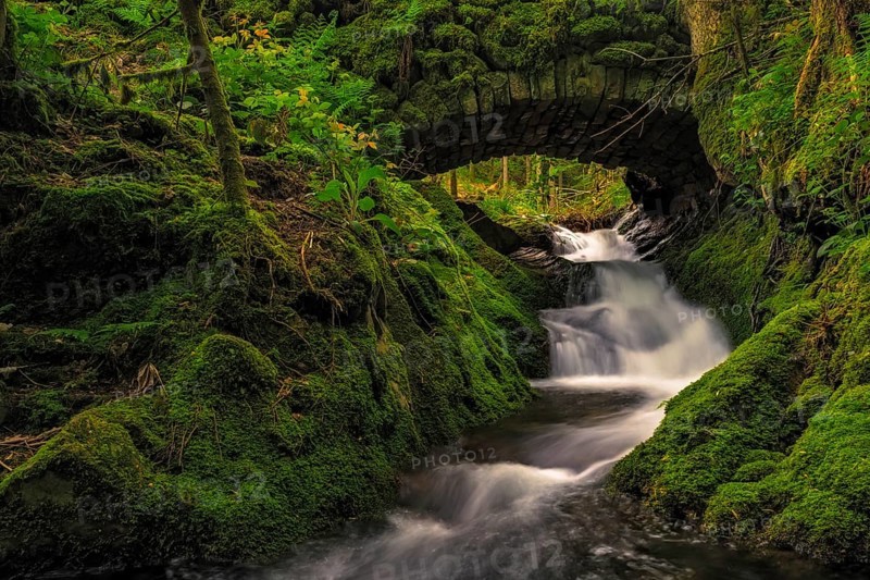 Historic stone bridge