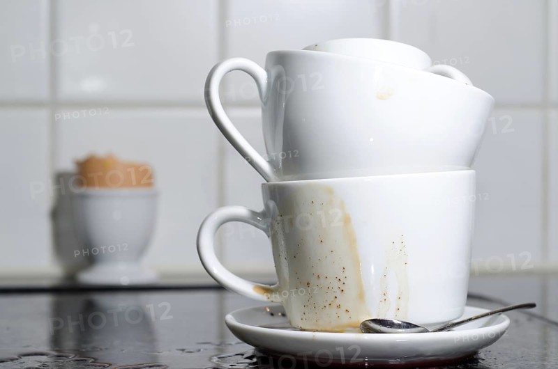 Dirty Dishes in Kitchen