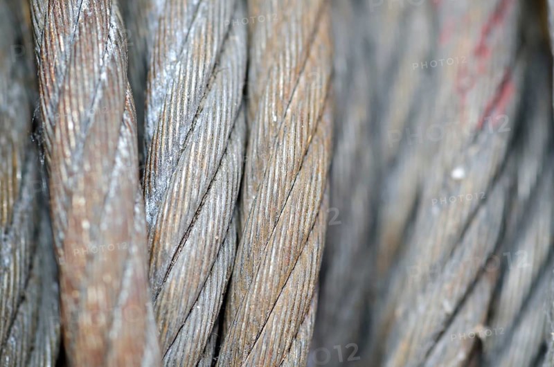 Close up on a Steel Wire