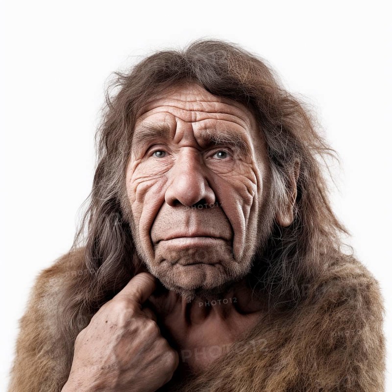 Portrait of a Neanderthal
