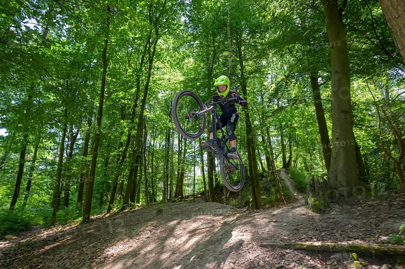 Mountain biker