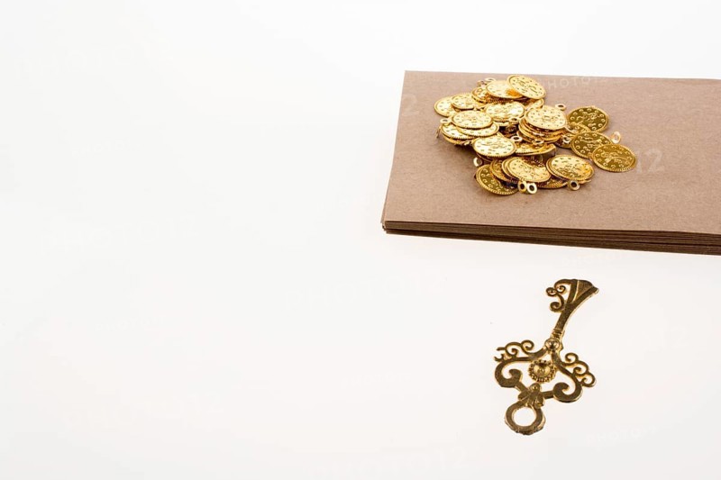 Fake gold coins