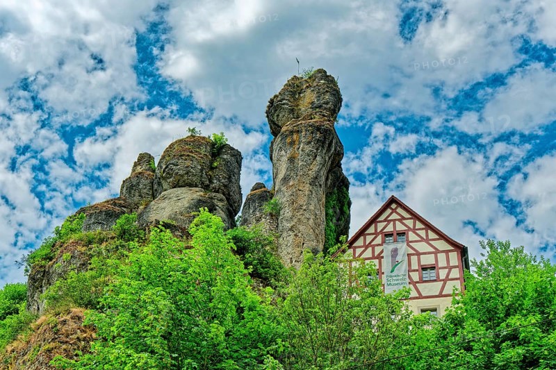 Prominent rock