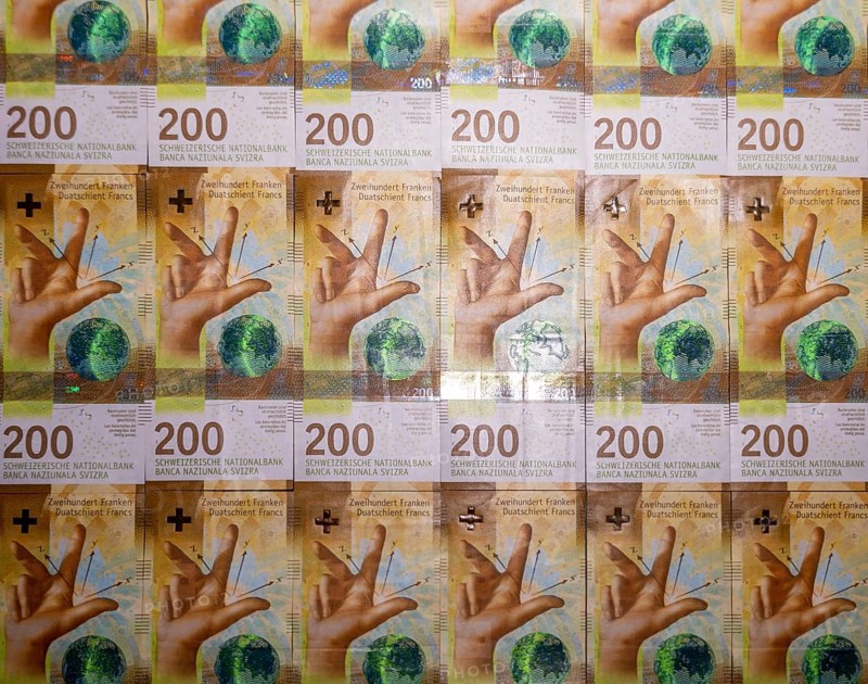 Swiss Francs of 200
