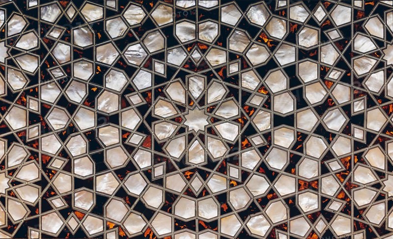 Ottoman art example of Mother of Pearl inlays