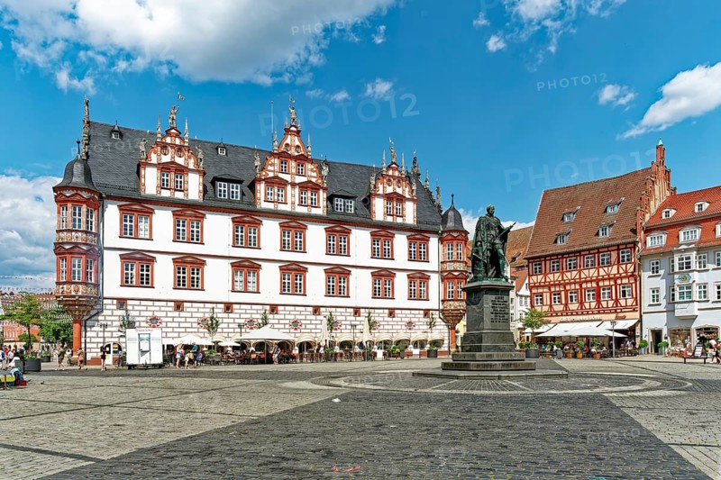 Town Hall and Monument to Prince Albert of Saxe-Coburg and Gotha