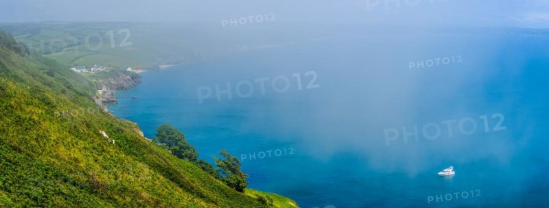 Sea Fret over Cliffs
