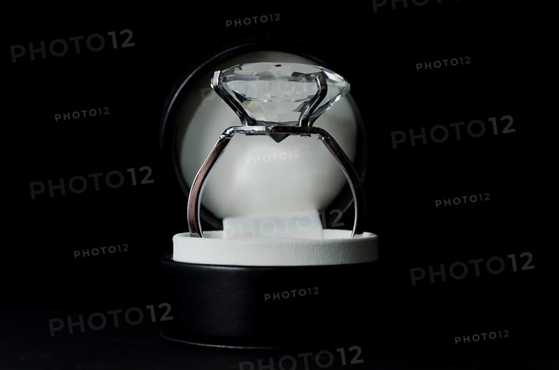 Diamond Ring in the Jewellery Box