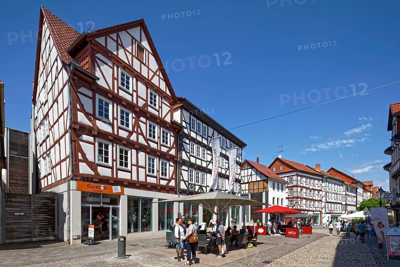 People on shopping street