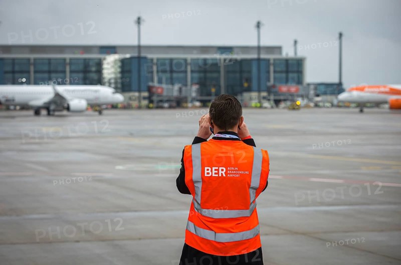 Pilot. Opening of Terminal 1 at Berlin Brandenburg Willy Brandt Airport