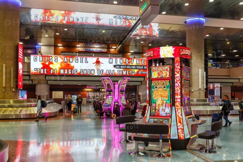 Terminal of Las Vegas Harry Reid International Airport