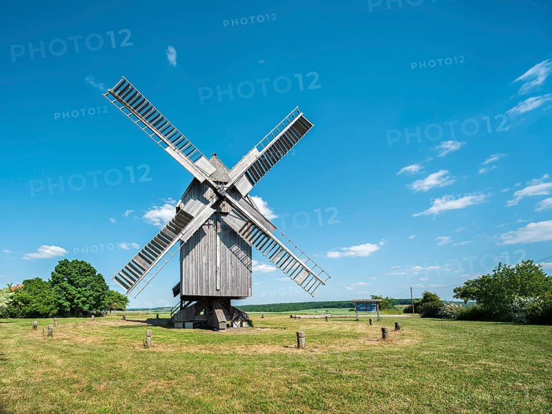 The windmill of Krippendorf on the battlefield of 1806